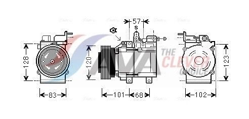HYAK123 AVA Компресор холодоагенту